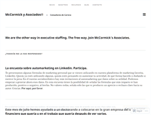 Tablet Screenshot of mccormickyasociados.com